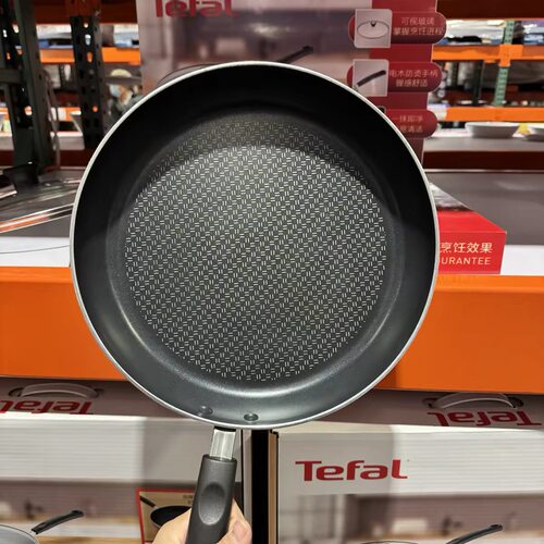 折扣价苏州Costco代购tefal/特福不粘煎锅炒锅家用30cm平底锅通用