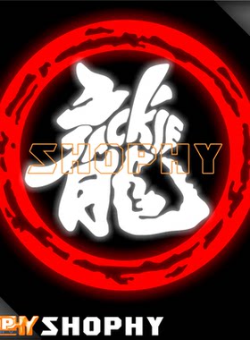成龙JackieChan装饰个性改装七彩镭射金属色反光荧光摩托汽车贴纸
