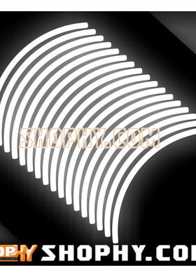 安全反光贴反光膜－40332轮圈反光贴车轮贴,适合17寸轮