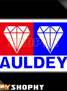 奥迪双钻AULDEY四驱兄弟模型七彩镭射金属色反光荧光摩托汽车贴纸