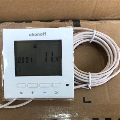 柯耐弗温控器水地暖控制面板S430PW电采暖开关S430PE电热膜控制器