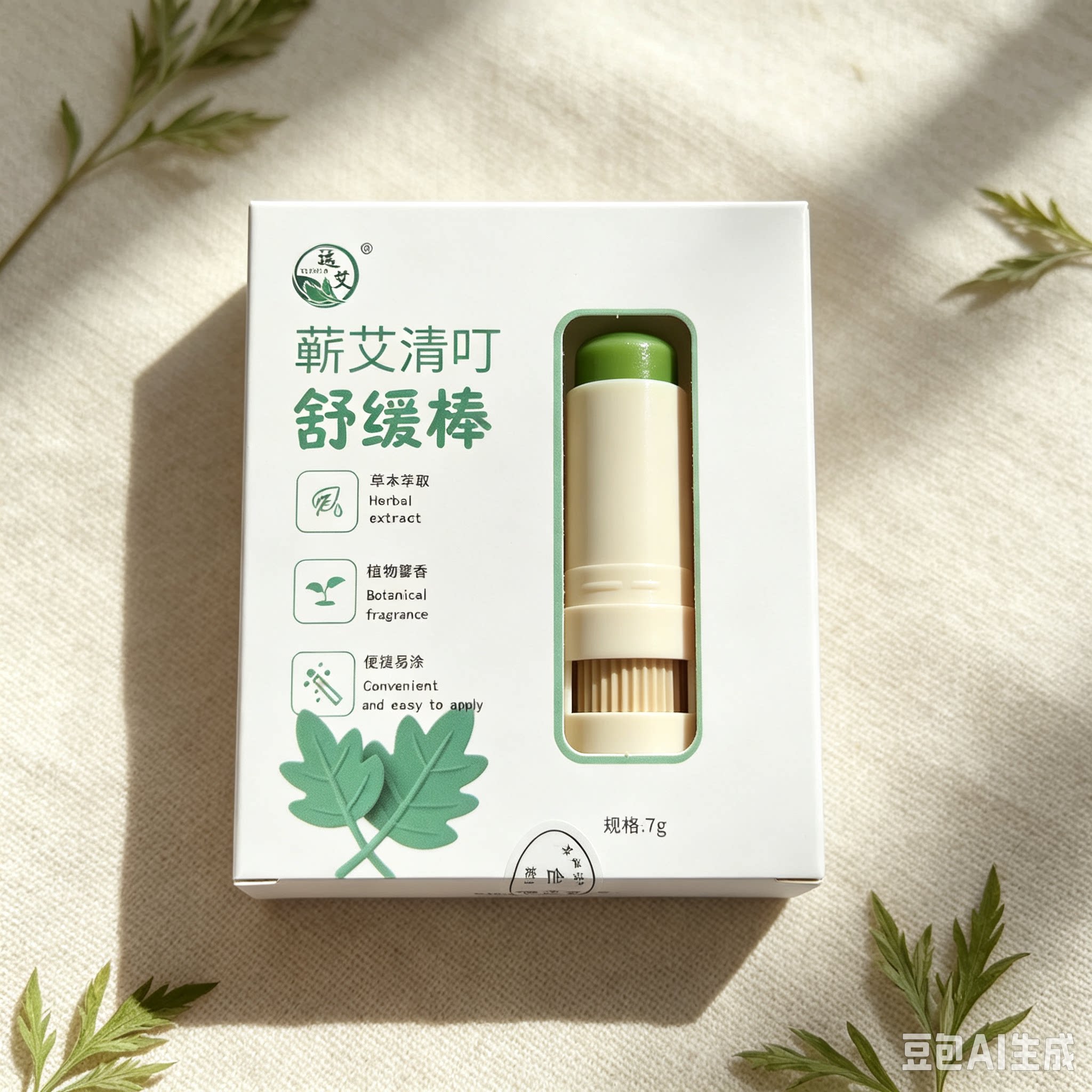 草本叮叮棒清凉驱蚊止痒提神醒脑防蚊虫叮咬