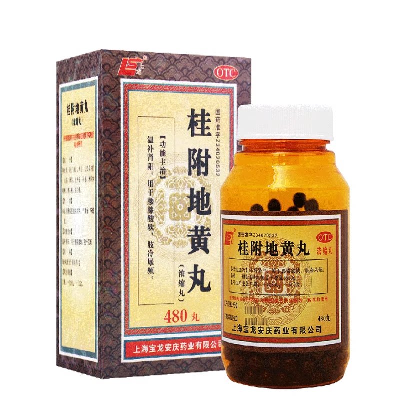 【上龙】桂附地黄丸(浓缩丸)0.375g*480丸/盒