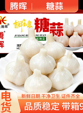 腾晖糖蒜8斤正宗糖醋蒜商用山东大蒜东北白玉糖蒜头下饭菜泡菜
