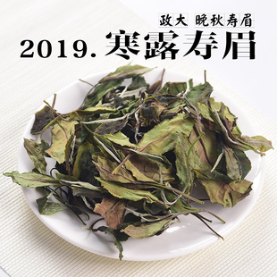 2019年晚秋茶政和大白寒露寿眉华茶5号品种 政和白茶 50g/500g