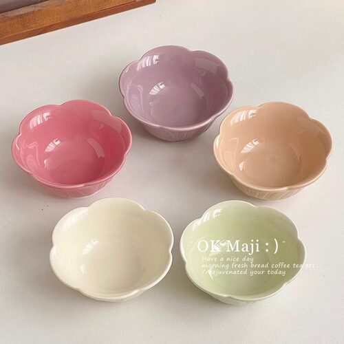 精致可爱花边4寸小碟子