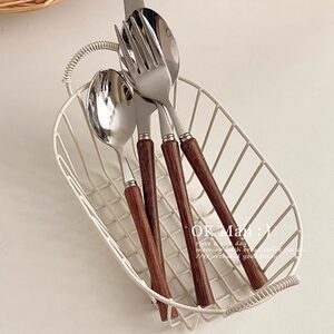 高级感304不锈钢刀叉勺套装