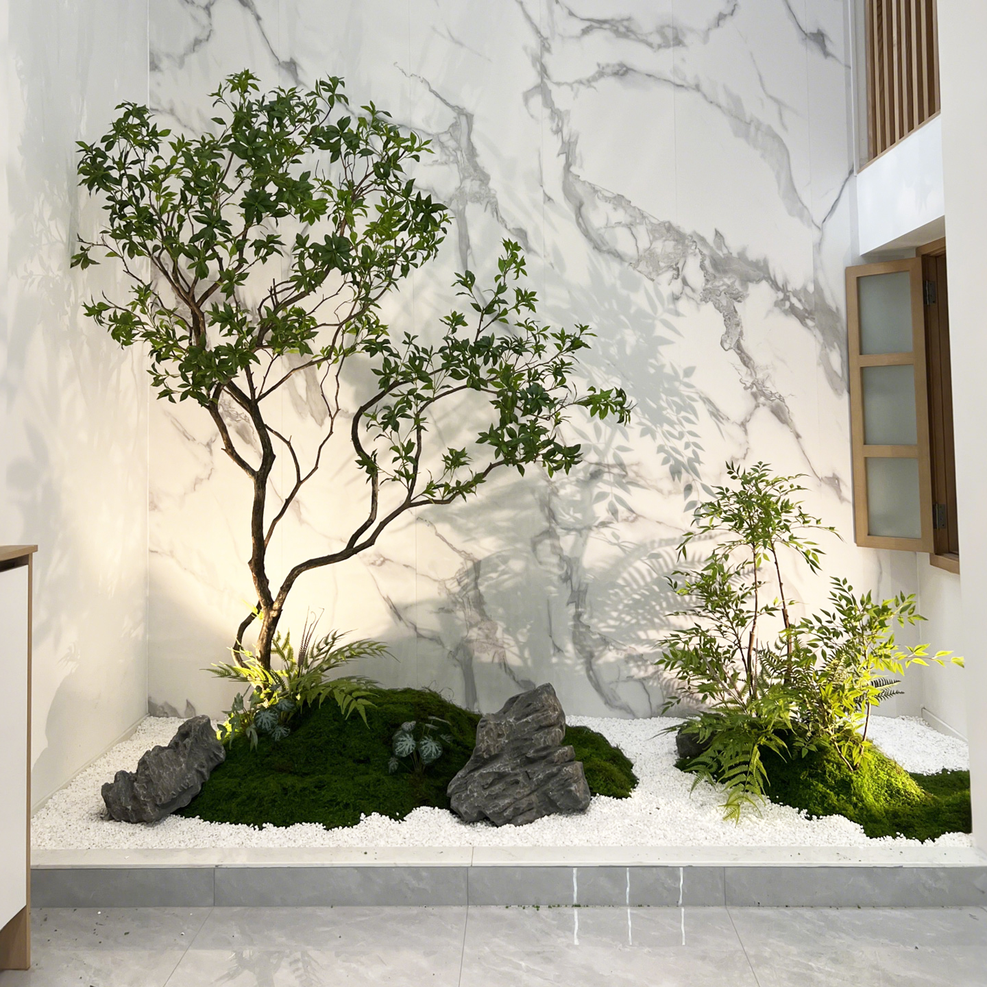 仿真绿植马醉木造景组合装饰