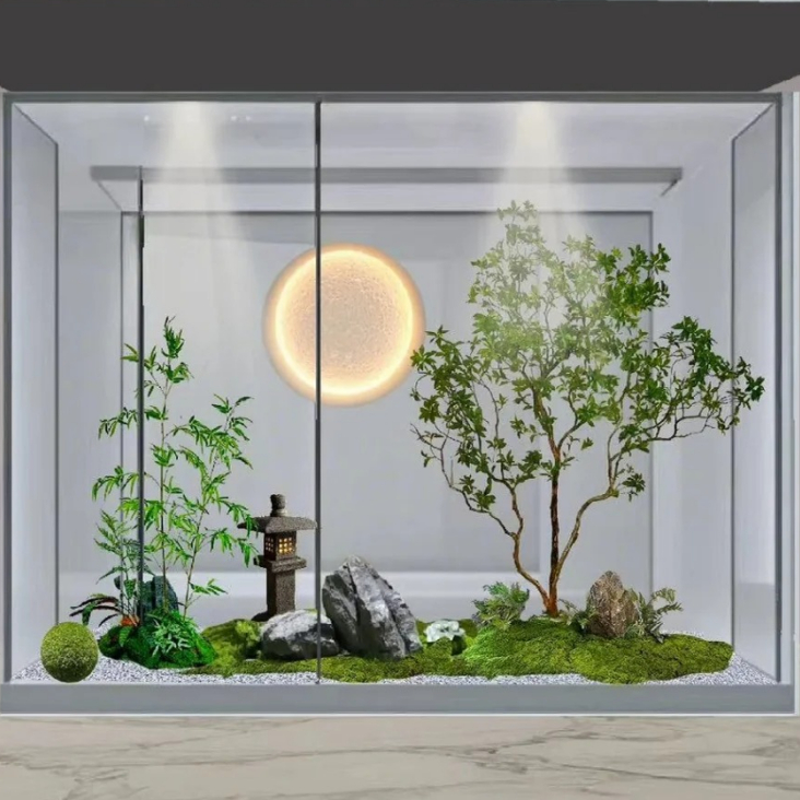 仿真绿植马醉木造景室内装饰橱窗