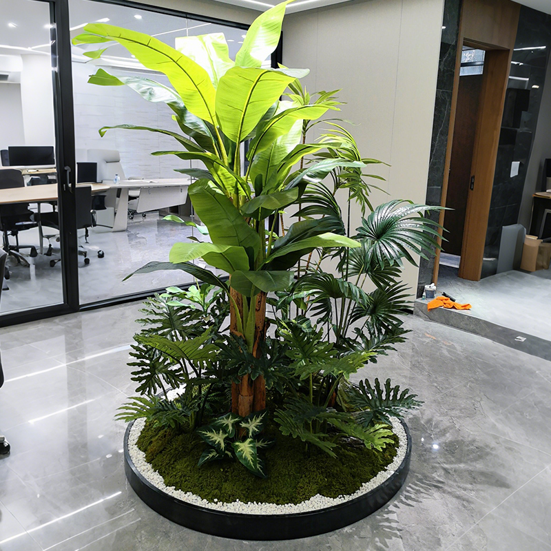 仿真绿植造景组合装饰假植物