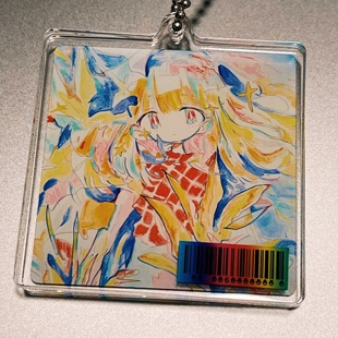 日本艺术家 Oyasumizacca 双片亚克力挂件 带来夜晚