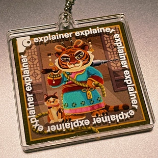 母大虫 Manytle 顾大嫂 双片亚克力挂件 头像 水浒