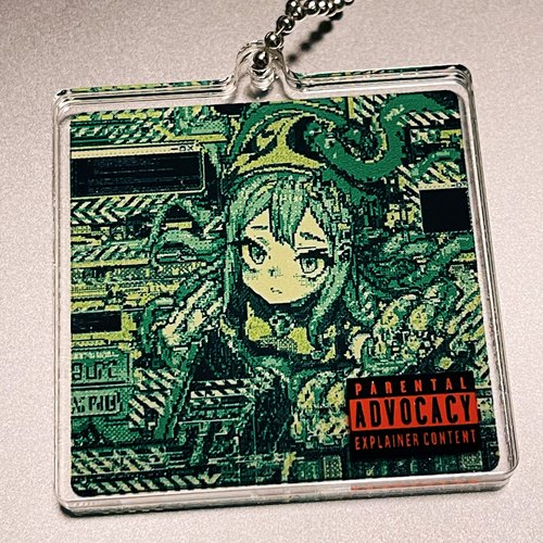 拥抱脆弱 奇异果配色版 by Blotter 双片亚克力挂件 二次元 脏标