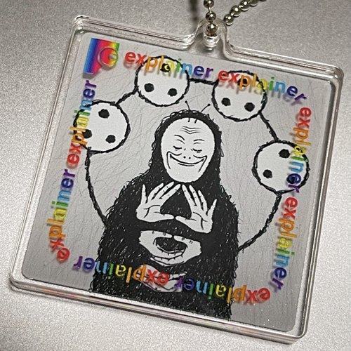 水浒 鼓上蚤（时迁的头像） by BEARBIGS 双片亚克力挂件