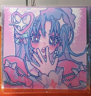 29.7X29.7厘米 」光栅海报 ANARRATOR 啊旁白｜「啊⋯嗯