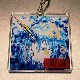 日本艺术家 Oyasumizacca 双片亚克力挂件 海底之光