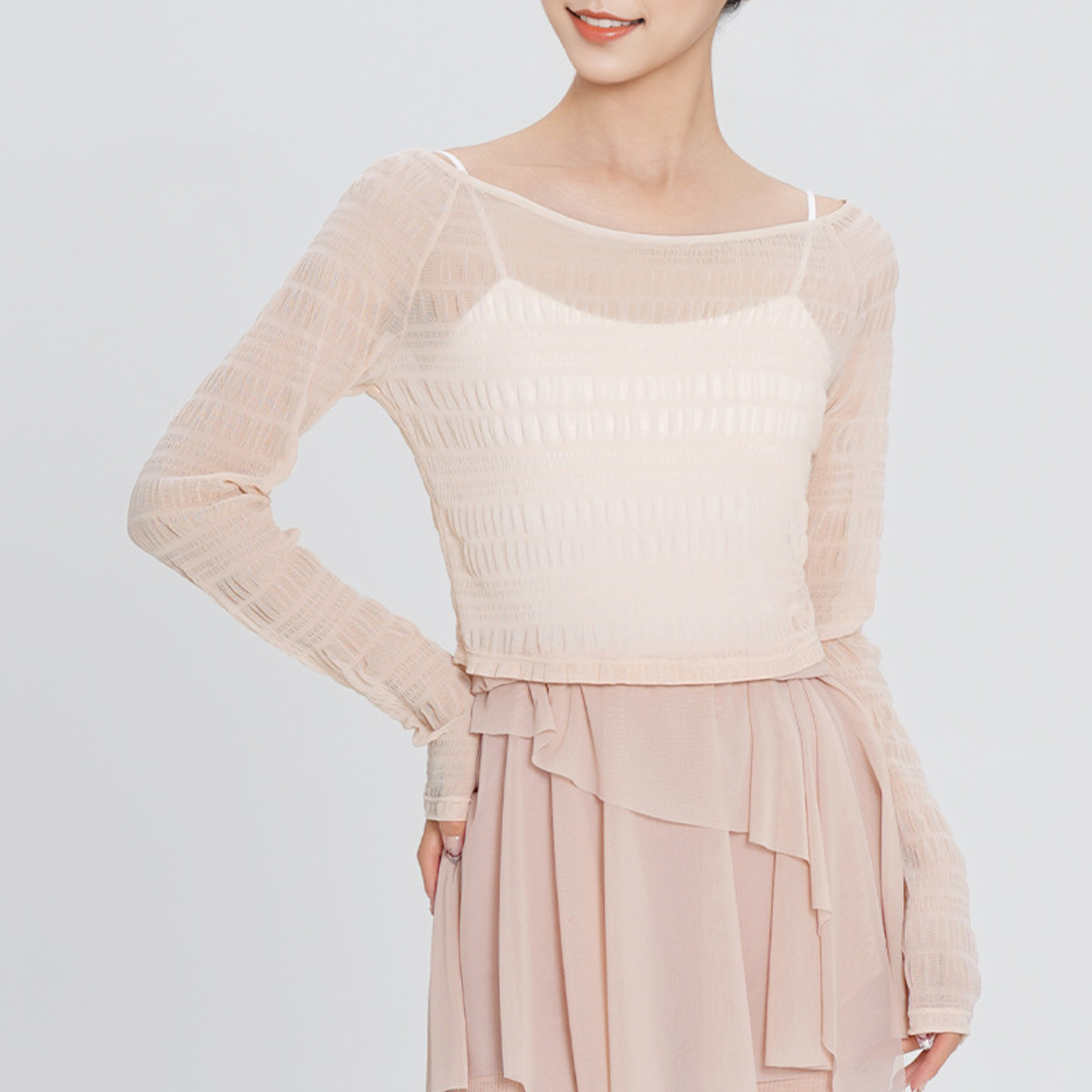 舞蹈服上衣成人女芭蕾舞夏季薄款