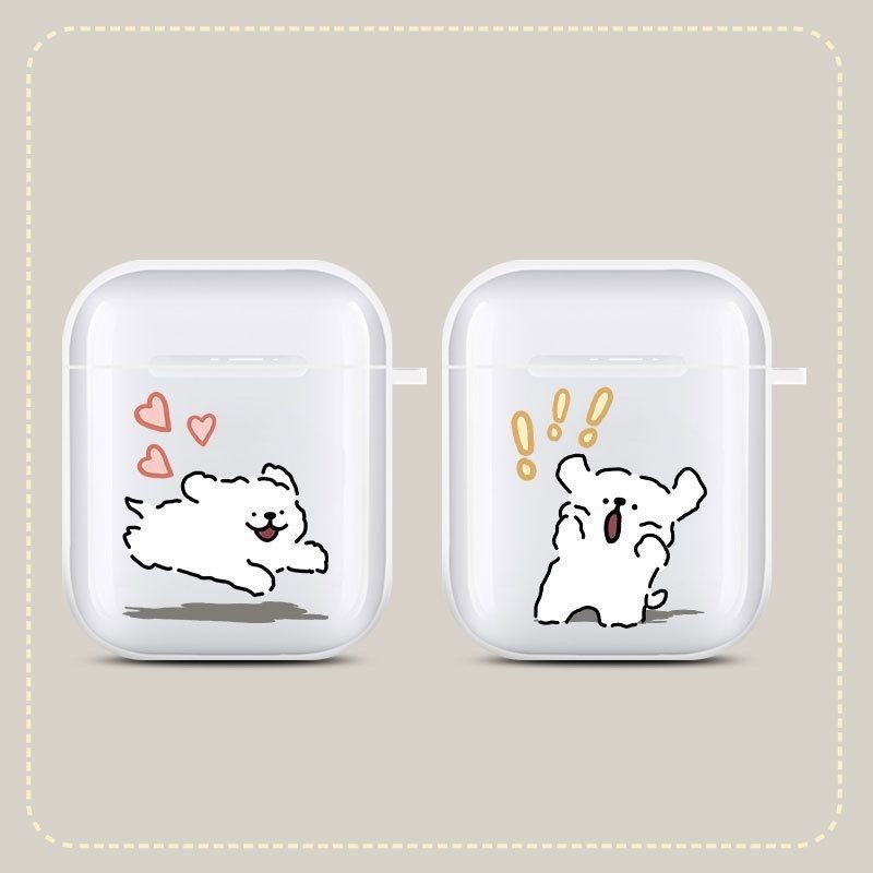 小狗适用Airpods3保护套2代三代pro苹果耳机保护壳AirpodsPro情侣