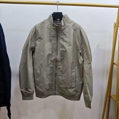 185码POLOWALK男士春秋立领干练酷帅夹克外套AK8W43130031-1665