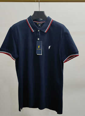 170码POLOSPORT短袖polo衫男高级感夏季简约t恤上衣AF7P22200874