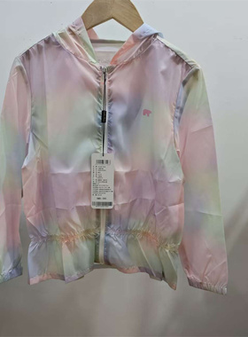 Golden Bear黄金熊童装女童防晒衣外套夹克BDEB224E0021吊牌价380