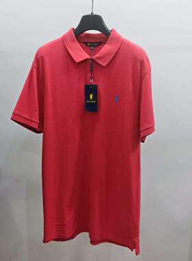 180码POLOSPORT男士夏款短袖翻领阳光帅气POLO商务休闲G2F426005