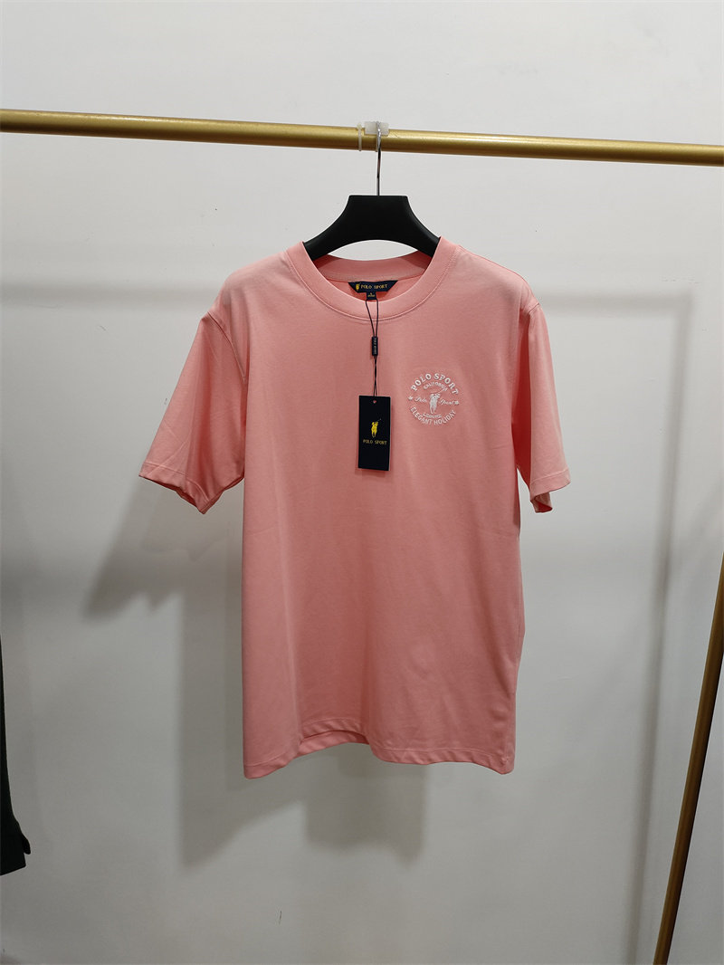 polo sport专柜正品女装圆领logo刺绣短袖纯棉t恤ah2p22e20832