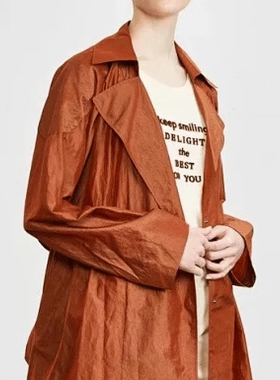 商场同款新款美拉德风薄款防嗮防风女式风衣外套XNEPA7105a原2998