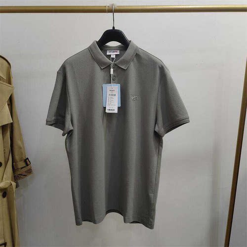 正品夏款短袖男装帅气纯色翻领商务休闲polo衫T恤AA9S42290354