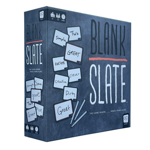 Blank slate 全英文空白板家庭亲子 游戏卡牌拼句子派对桌游卡片