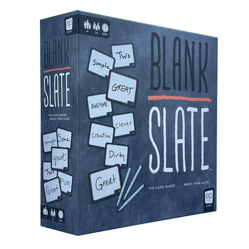 Blank slate 全英文空白板家庭亲子 游戏卡牌拼句子派对桌游卡片