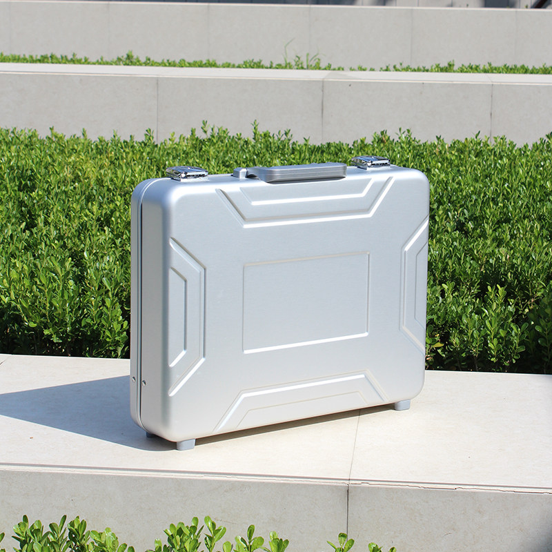 铝镁合金手提密码箱铝合金公文箱工具仪器商务设备资料箱旅行登机