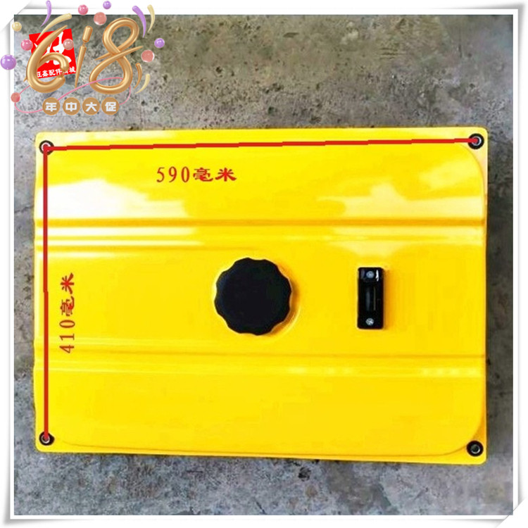 New internal combustion engine gasoline diesel generator set 5KW6 5KW7KW8KW thickened 25 liters fuel tank assembly accessories