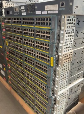 可维修思科WS-C2960+48TC-L，48口百兆+2千兆，带2个千兆光口