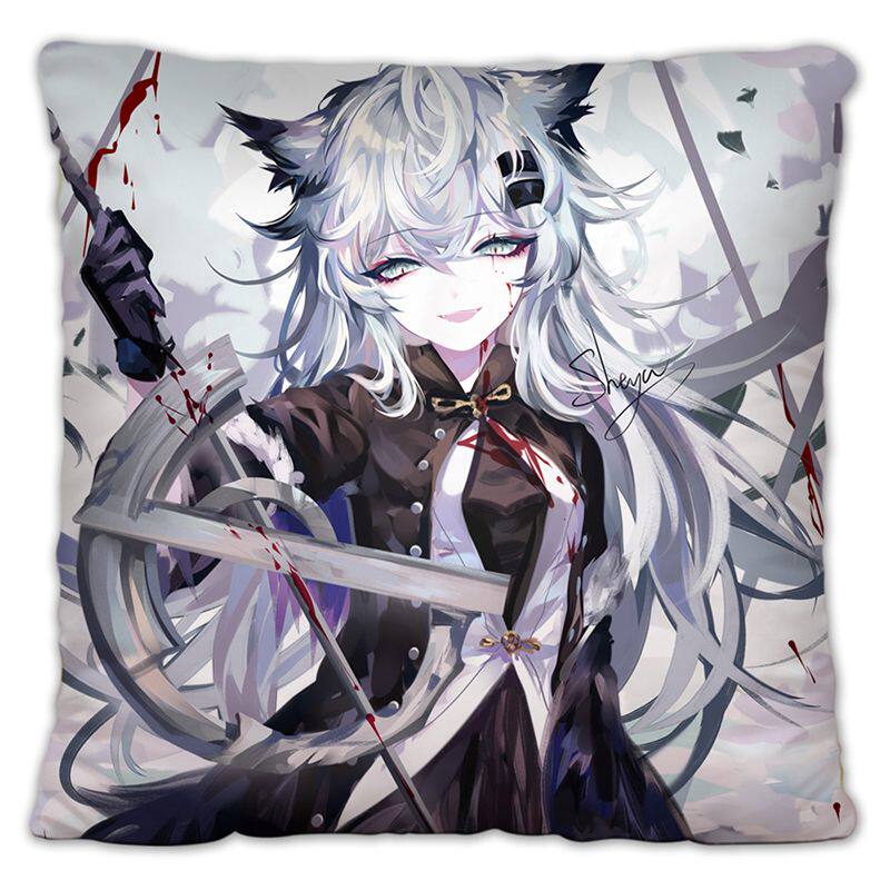 拉普兰德明日方舟动漫周边抱枕自定义印图定制靠垫diy男女礼物
