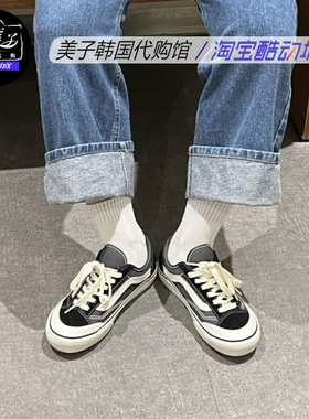 VANS范斯Style 136 Decon Vr3黑色芝麻糊低帮板鞋VN0A4BX9T5O现货