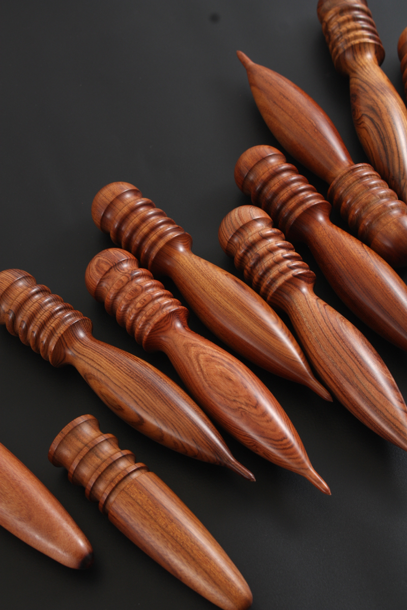 手作皮具打磨木棒手工DIY皮革