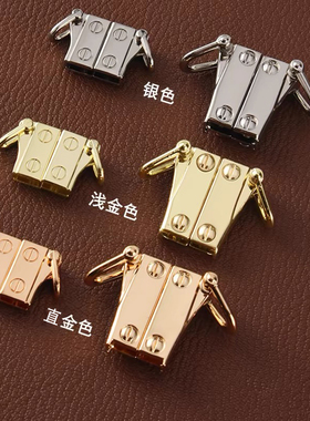 侧夹耳朵扣 懒人包侧扣D型吊扣 手作DIY包五金辅料 左右两枚6958