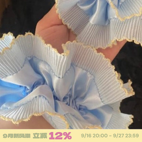 手工制少女可爱大肠发圈