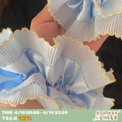 手工制少女可爱大肠发圈