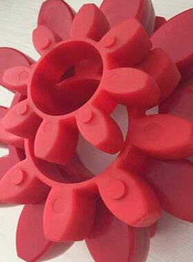 复盛空压机梅花弹性联轴胶缓冲垫片红色/联轴器SA250KW联轴胶