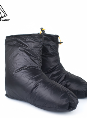 IceFlame冰焰户外羽绒脚套羽绒袜露营保暖10D超轻UL鹅绒800蓬松度
