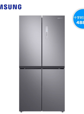 【国补】三星488L双循环十字门嵌入式风冷变频冰箱家用4000M9