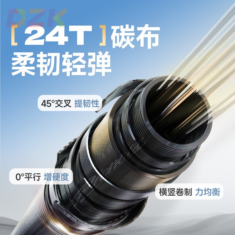 汉鼎 Pioneer Trout鳟鱼竿路亚竿直柄枪柄远投抛竿x6