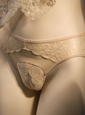 伪娘专用内裤性感隐藏jj内裤女装大佬男扮女装丰阴三角裤