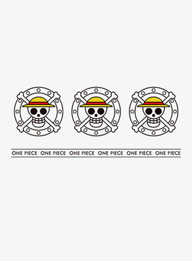 海贼王ONE PIECE航海王草帽海贼团旗子卡通防仿刺青水纹身贴