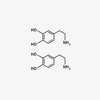 桃山韩国防水纹身贴多巴胺 化学符号 简约线条仿真刺青分子式