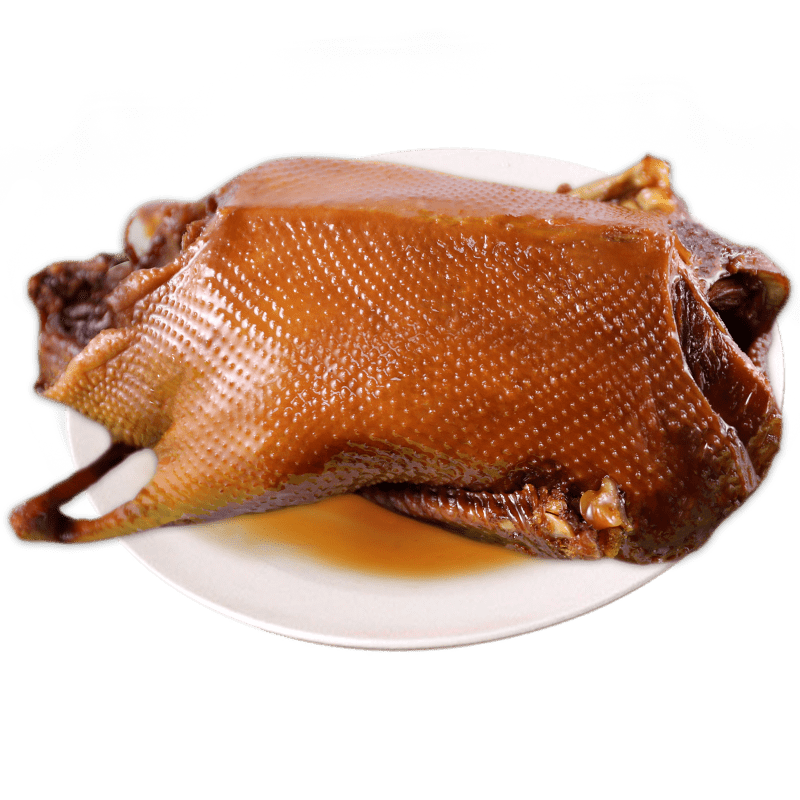 【不老神-锁鲜团圆鸭700g】气调装卤味整鸭全鸭零食衢州下酒小吃