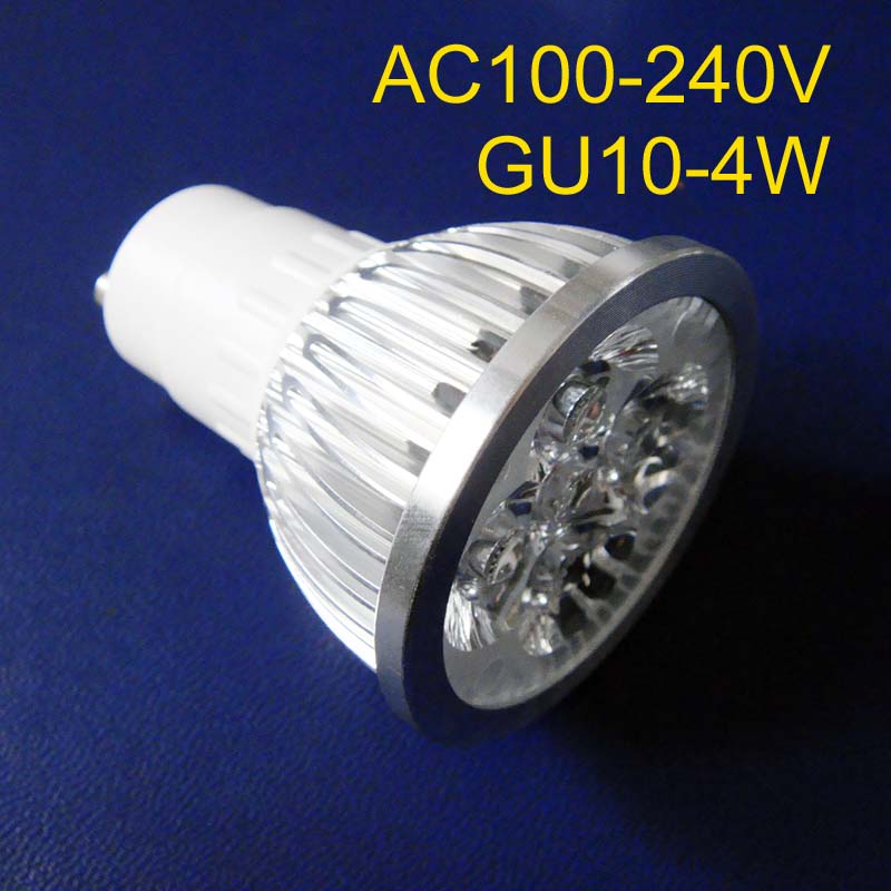 高品质大功率 4W GU10 led射灯 灯杯 轨道灯 投光灯 筒灯 吊顶灯