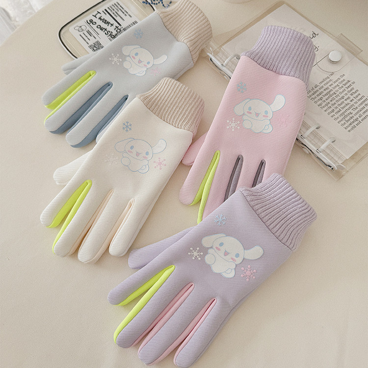 儿童骑行手套保暖保暖防风加绒